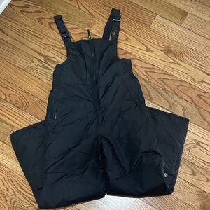 Champion Black Insulated Overall Snow pants Outerwear